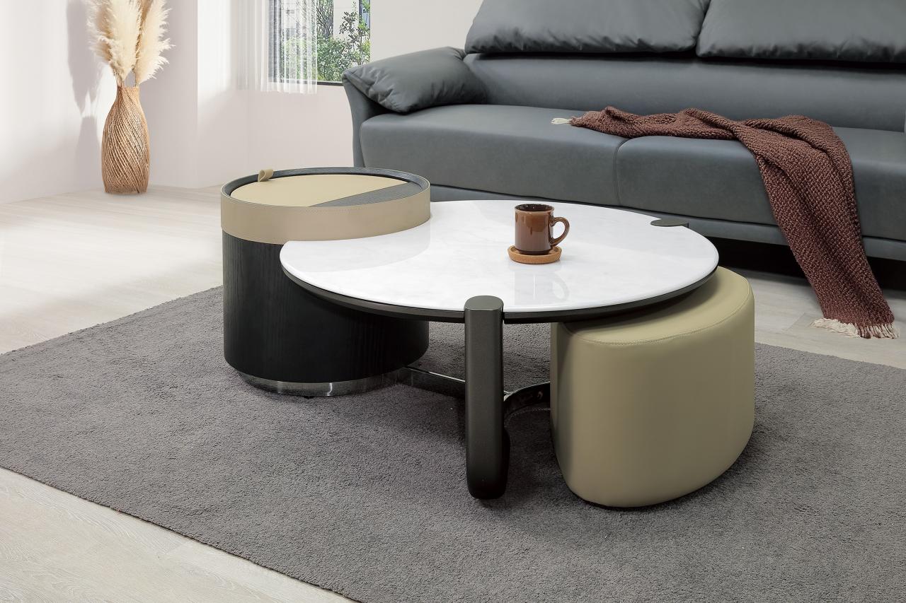 勞倫石面功能茶几