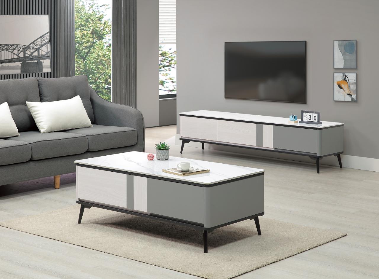 羅納岩板大茶几