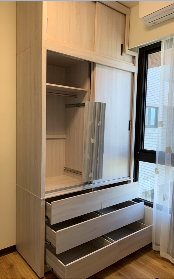 訂製六大抽高衣櫃