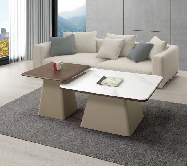 衛斯理石面茶几組(可各別單買)