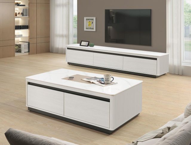 卡森 4.3尺岩板茶几